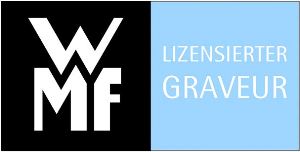 WMF vertraut auf einen lizensierten Graveur